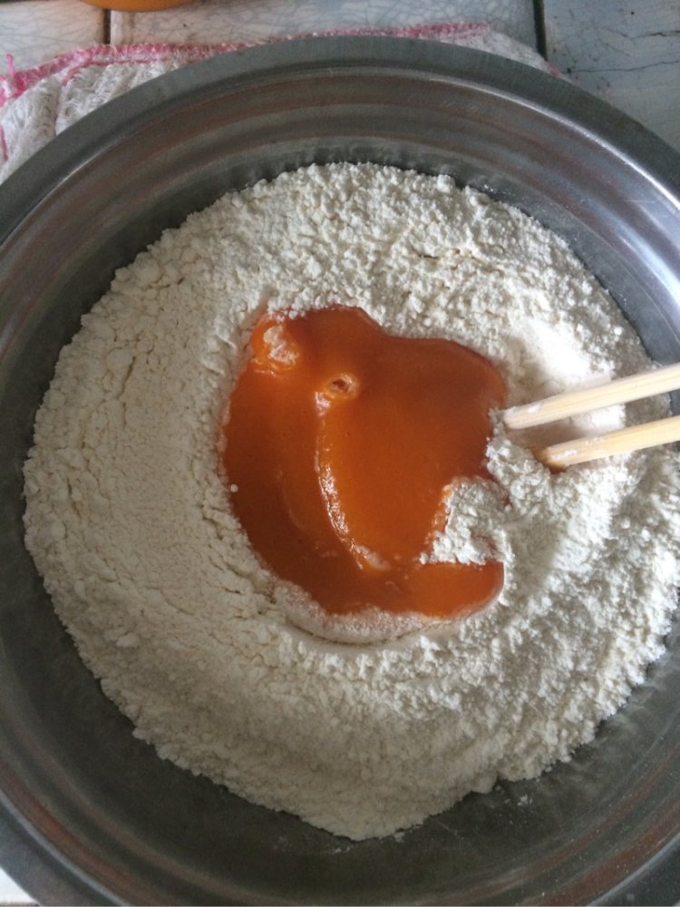 南瓜烧饼步骤1