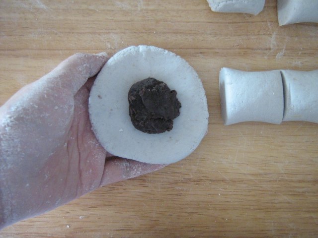 芋头糯米饼步骤6