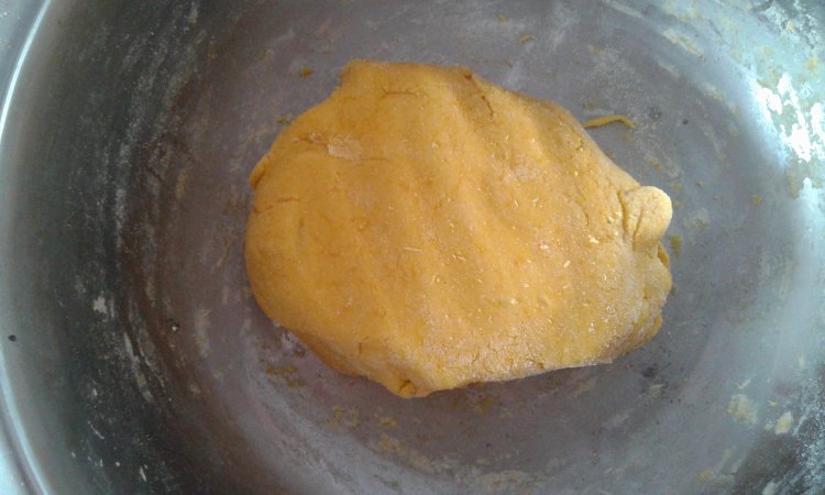 烤箱版南瓜糯米饼步骤3