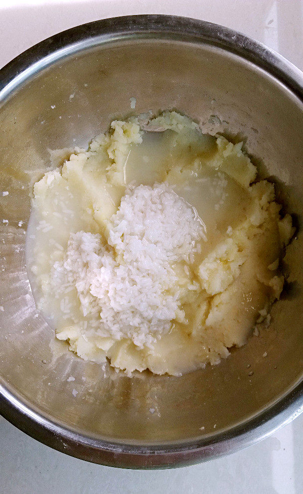 糯米土豆饼步骤2