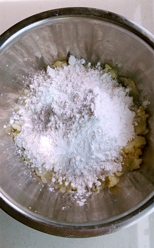 糯米土豆饼步骤3
