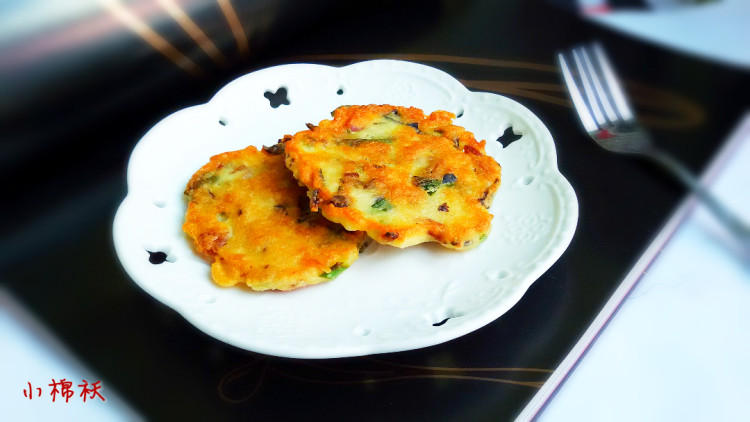 米粉土豆培根饼步骤12