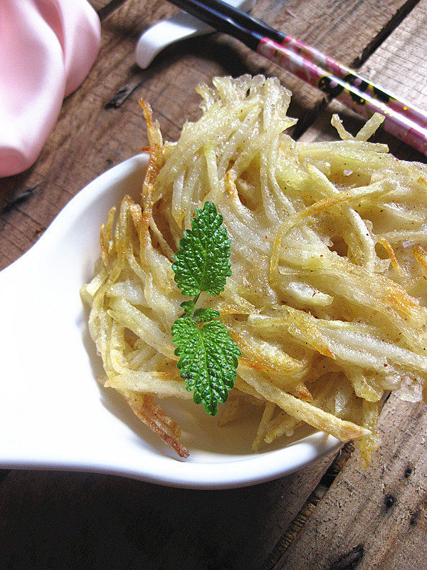 薯条饼步骤11