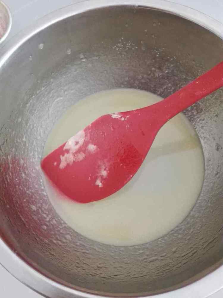 椰蓉红豆饼步骤4
