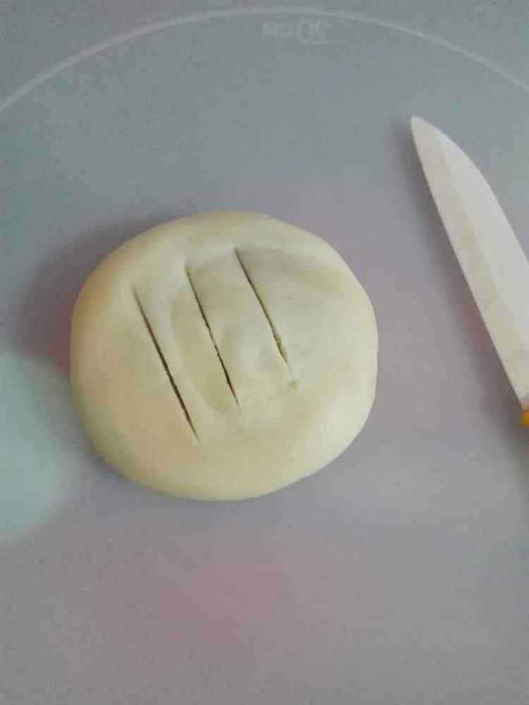 椰蓉红豆饼步骤13
