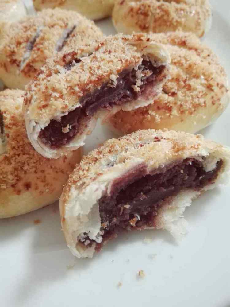 椰蓉红豆饼步骤15