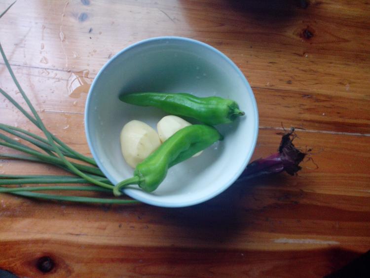 青椒土豆饼步骤1