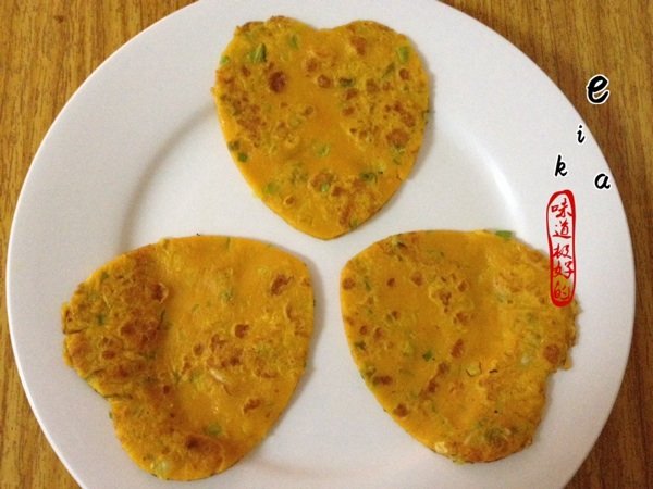 胡萝卜汁煎饼步骤10
