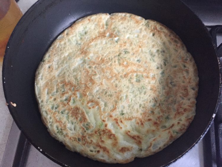 槐花鸡蛋煎饼步骤10