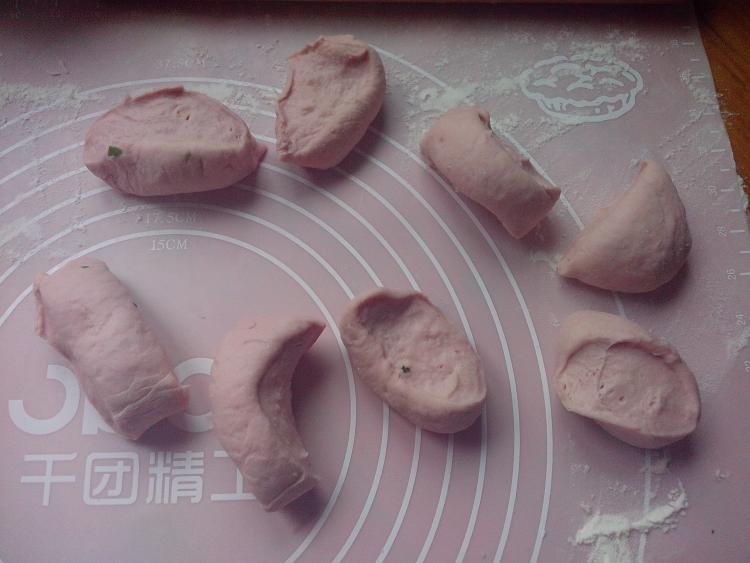 葱香火腿煎饼步骤6