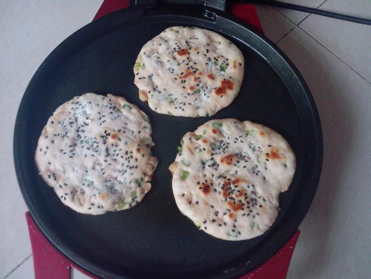 葱香火腿煎饼步骤18