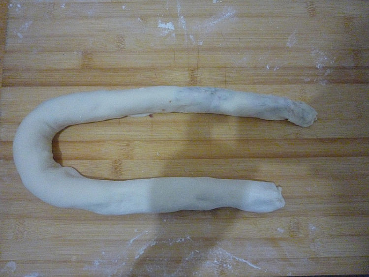 猪肉小葱盘龙馅饼步骤11