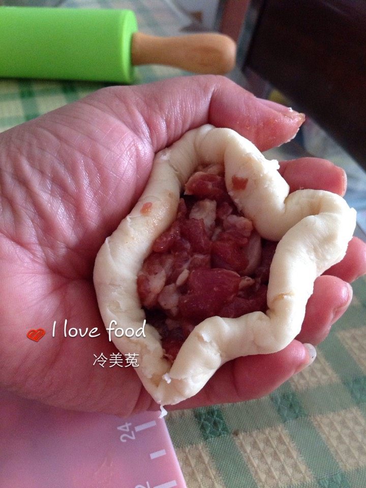 油盐肉烧饼步骤20