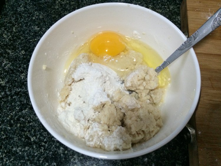 豆渣煎饼步骤2