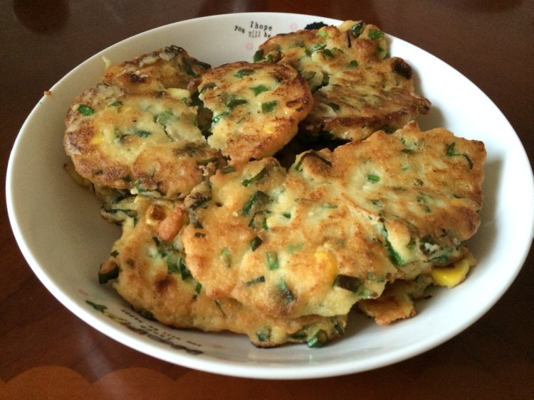 豆渣煎饼步骤7