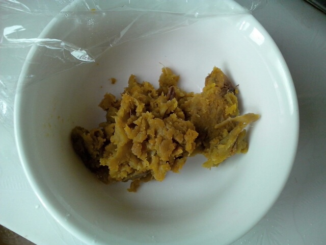 薯香红豆饼步骤1