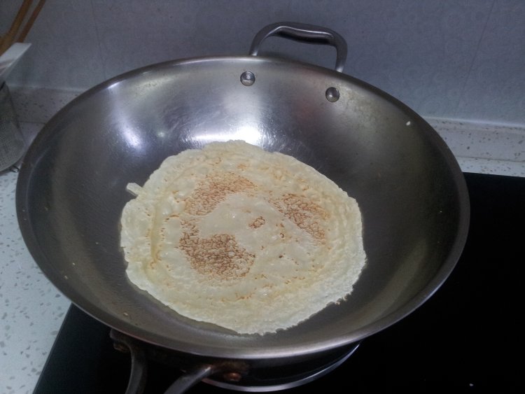 鸡蛋香煎饼步骤5