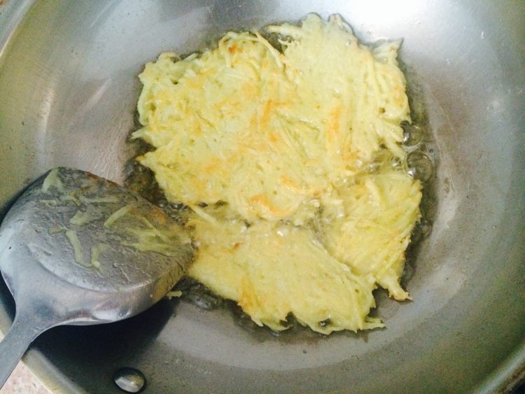 土豆丝煎饼步骤5