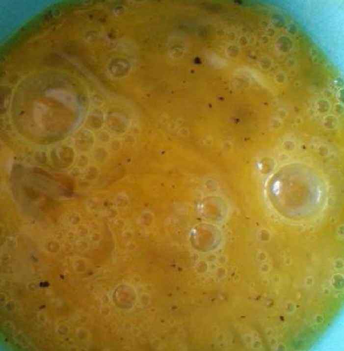 鸡蛋火腿灌饼步骤3