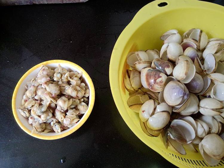 白蛤鸡蛋饼步骤4