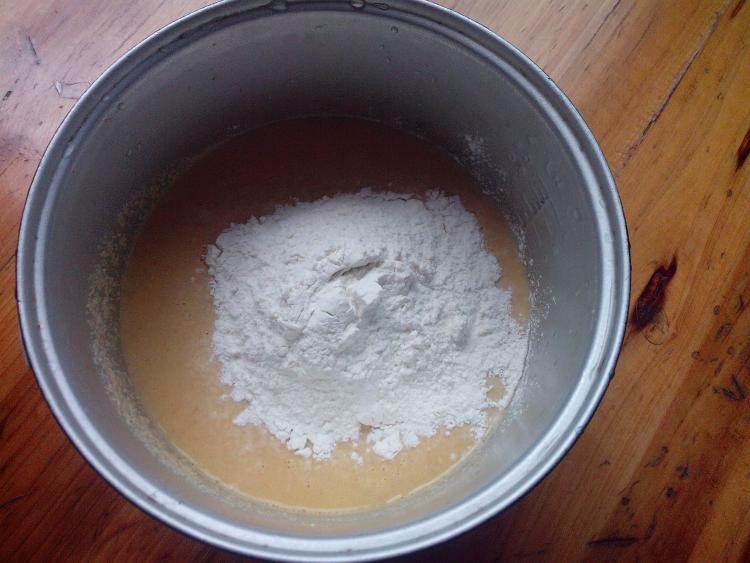红萝卜豆浆楂饼步骤2