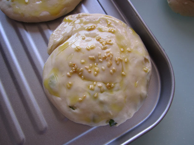 香烤葱花饼步骤11
