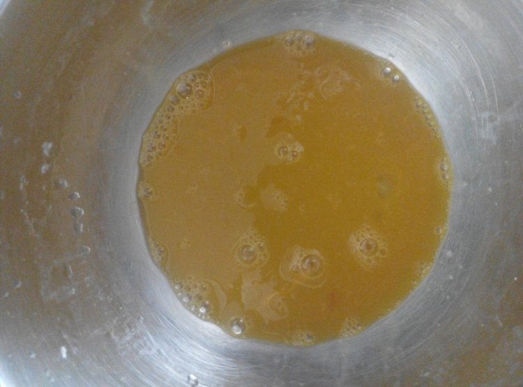荠菜鸡蛋软饼步骤3