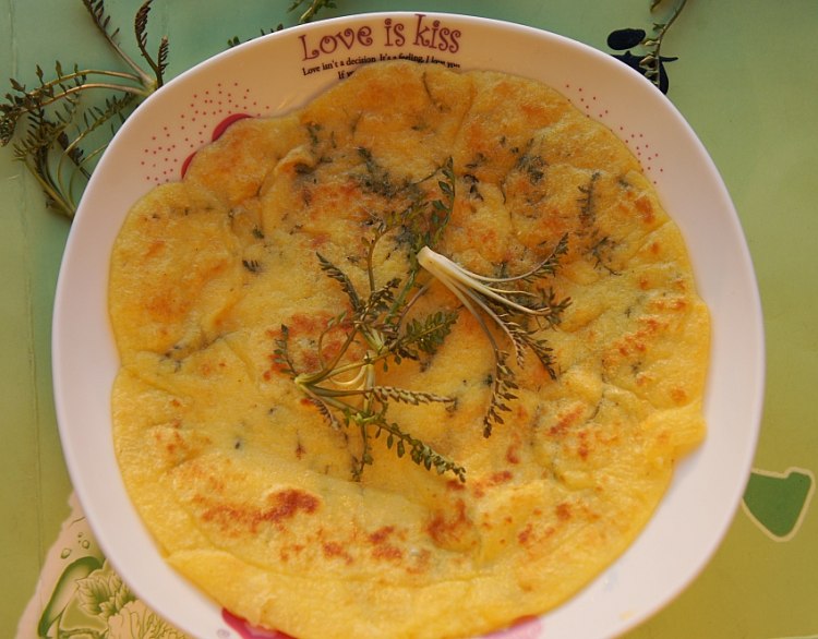 荠菜鸡蛋软饼步骤10