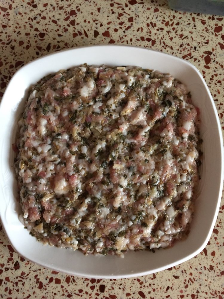梅菜肉饼步骤6