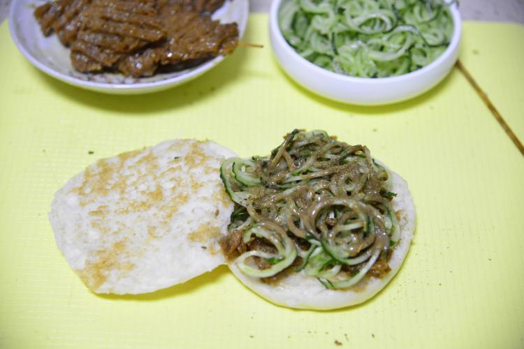 饼夹豆腐串步骤14
