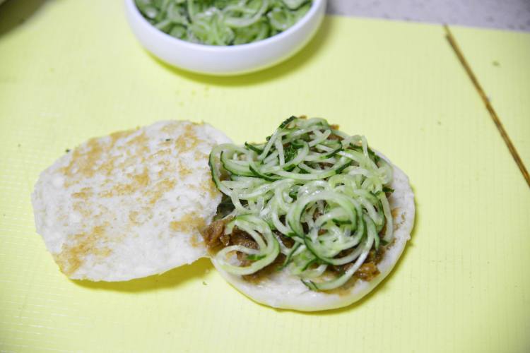 饼夹豆腐串步骤13