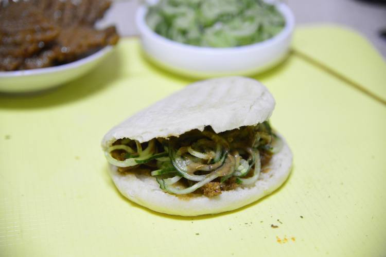 饼夹豆腐串步骤15