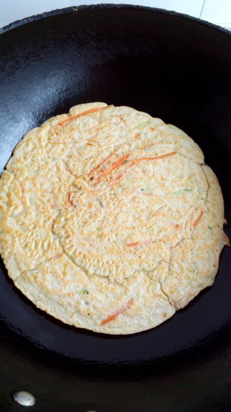 黄瓜杂粮煎饼步骤13
