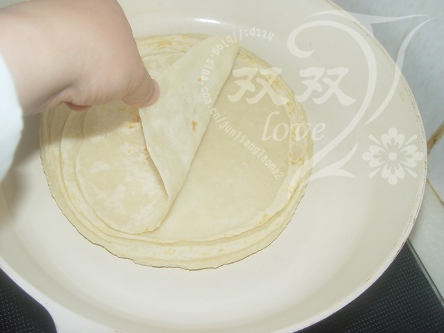 烫面筋饼步骤16