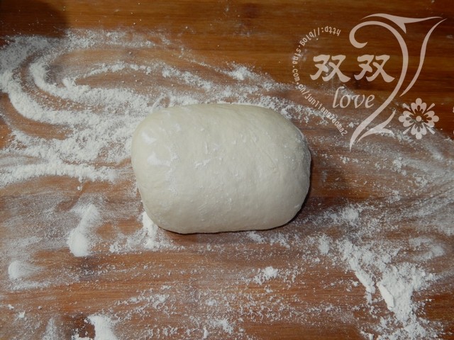 黑芝麻肉松饼步骤1