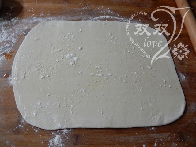 黑芝麻肉松饼步骤4