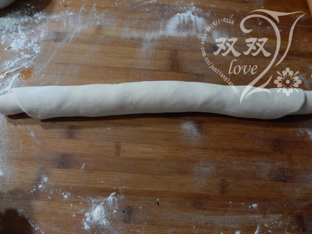 黑芝麻肉松饼步骤6
