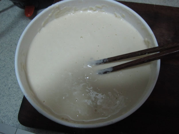 野山葱蛋饼步骤3
