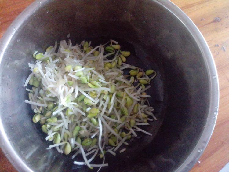 豆芽米粉煎饼步骤4