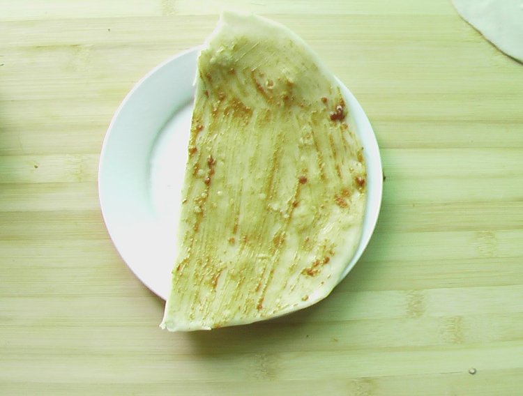 苦菊卷饼步骤5