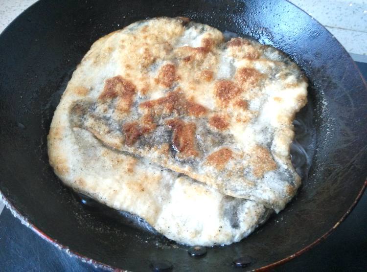 麻酱饼步骤6
