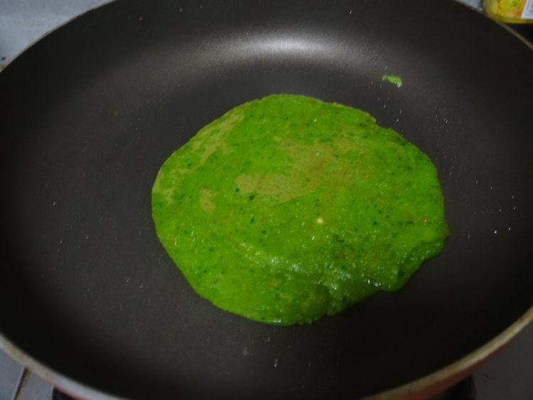 番茄菠菜鸡蛋饼步骤9