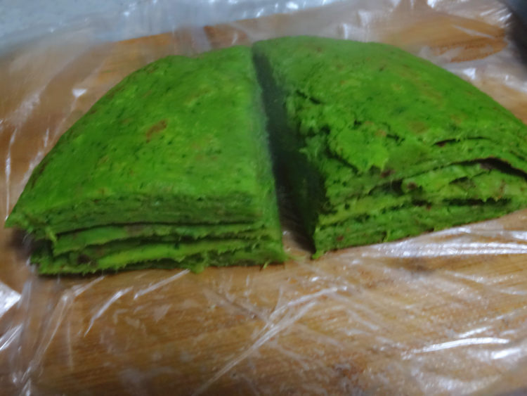 番茄菠菜鸡蛋饼步骤12