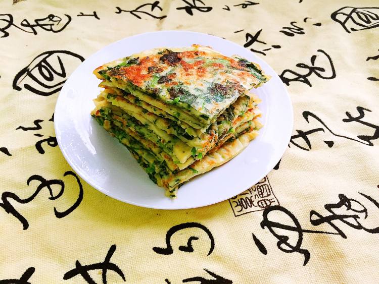 香菜鸡蛋煎饼步骤10