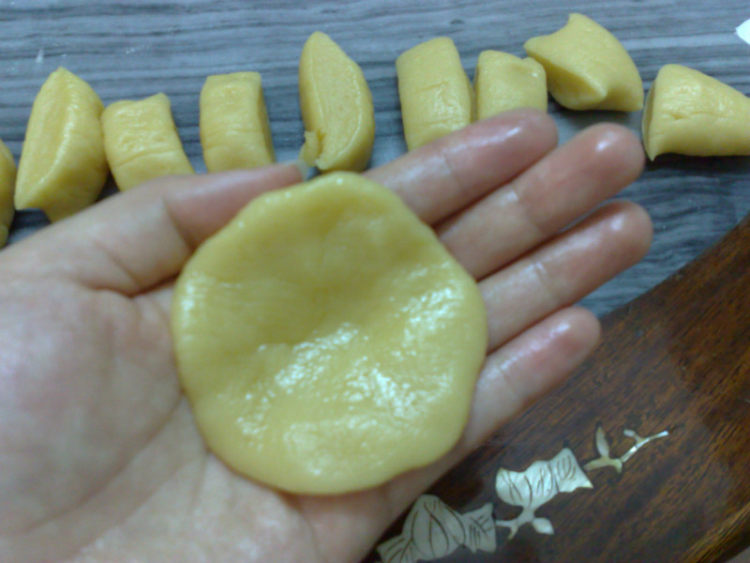 绿豆馅饼步骤3