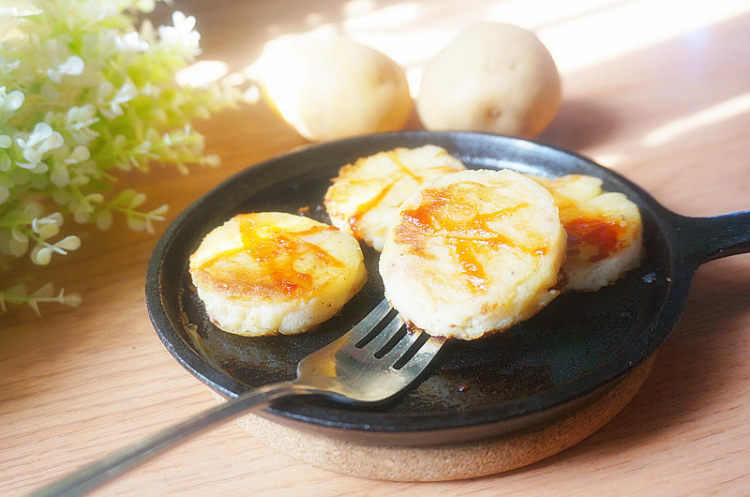 黄金薯饼步骤11
