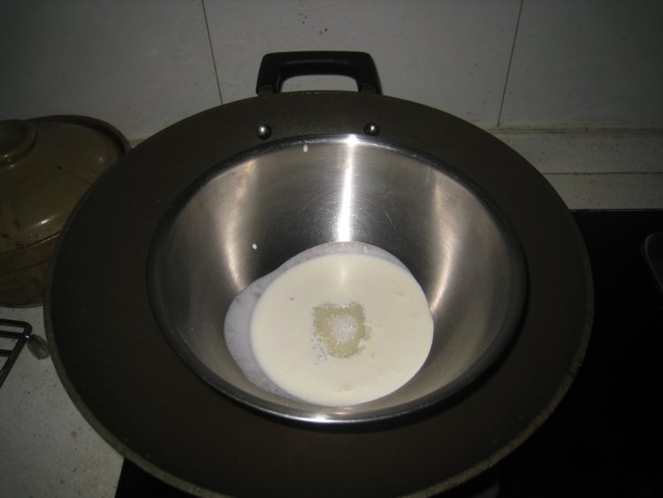 奶香紫薯饼步骤3