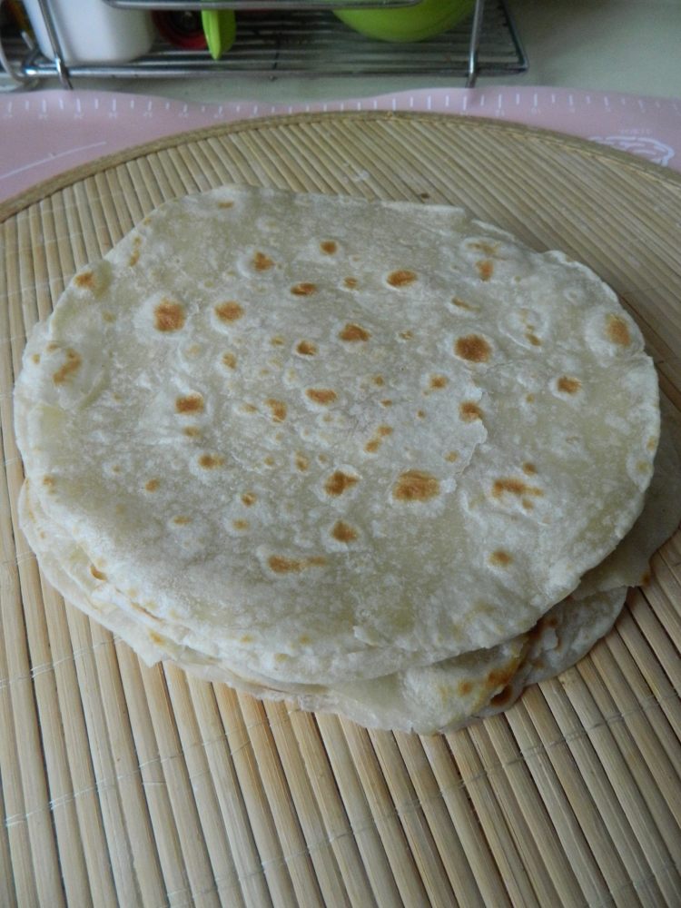 五彩素炒卷春饼步骤14