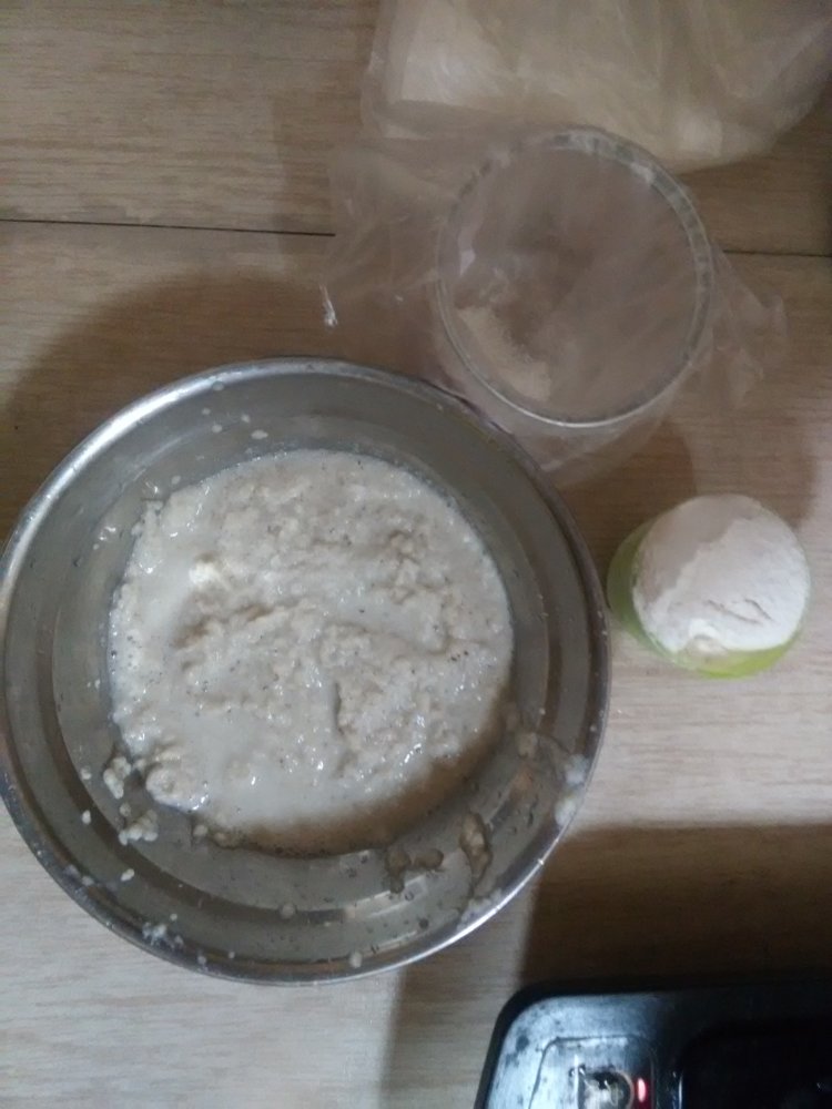 巧克力豆渣饼步骤1