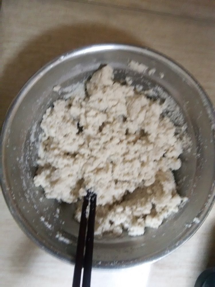 巧克力豆渣饼步骤4